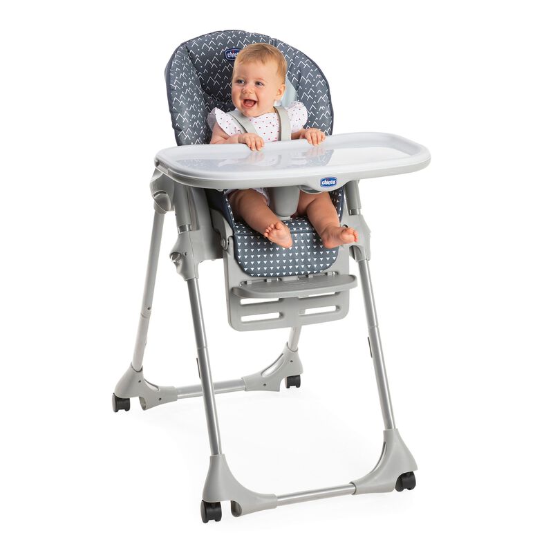 Polly Easy Highchair (Pinguin, Black) image number null